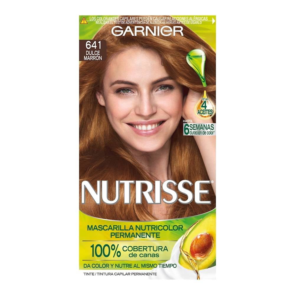 Sudán Manga Sótano Tinte para cabello Garnier Nutrisse 641 dulce marrón | Walmart