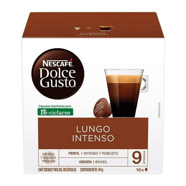 Cápsulas Nescafé Dolce Gusto 24 pzas de café y polvo para preparar bebida