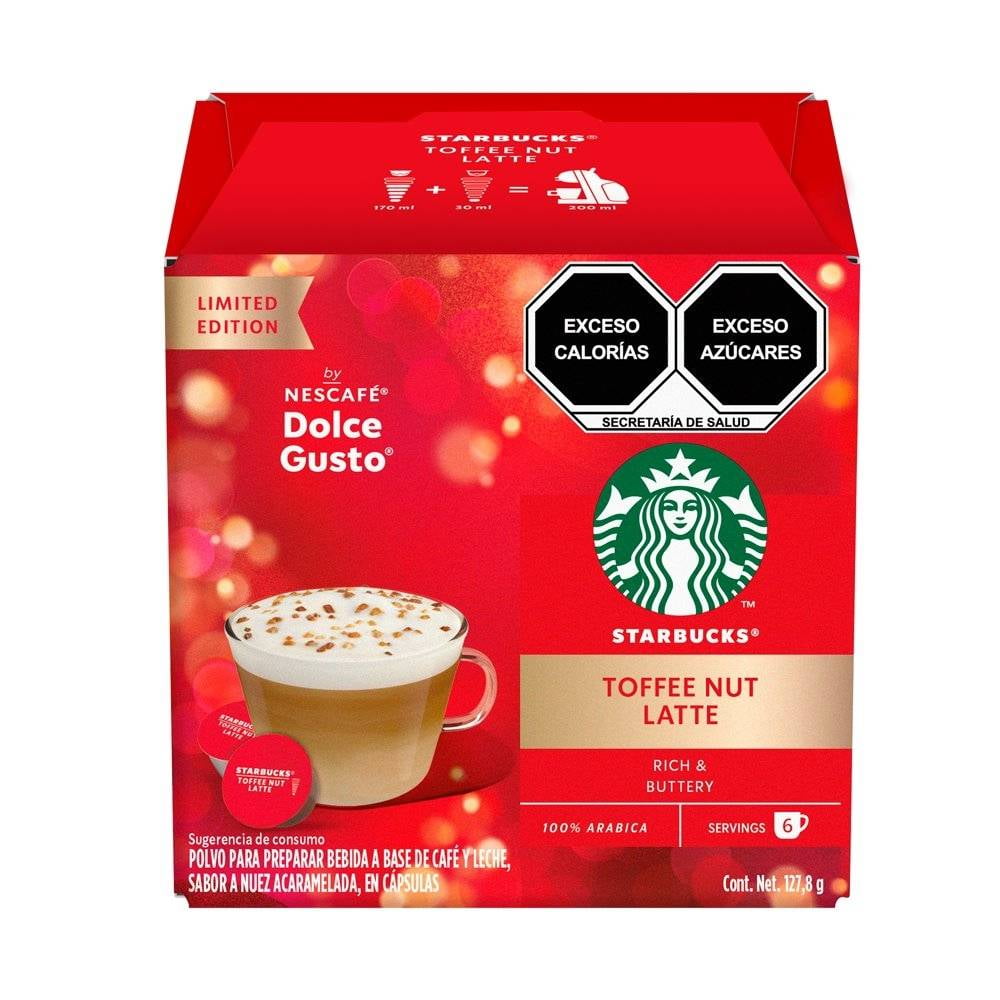 Perímetro infinito También Cápsulas de café y leche Starbucks by Nescafé Dolce Gusto cappuccino 12  pzas | Walmart