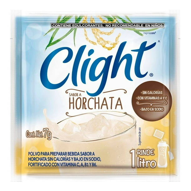 Polvo para preparar bebida Clight sabor a horchata 7 g