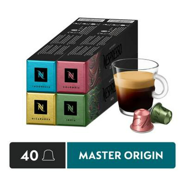 NESPRESSO Cápsulas de Café Pack Master Origin - 50 unidades