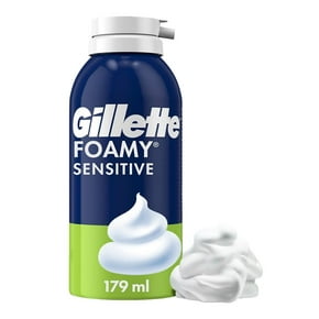 Espuma de afeitar Gillette Foamy sensitive 179 ml