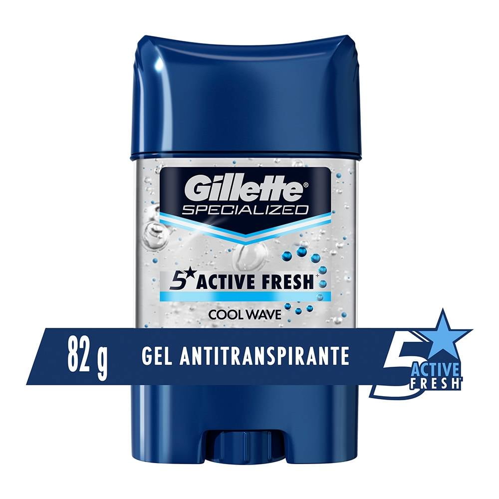 Antitranspirante en gel Gillette Specialized Cool wave 82 g