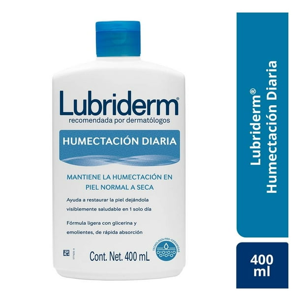 Crema corporal Lubriderm Humectación Diaria piel normal a seca 400 ml