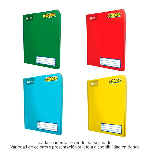 Repelente farmacéutico Aguanieve Cuaderno profesional Norma Color cosido raya 100 hojas varios colores 1pza  | Walmart