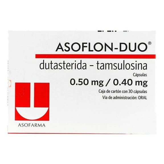 Asoflon Duo 0.50 mg/0.40 mg 30 cápsulas