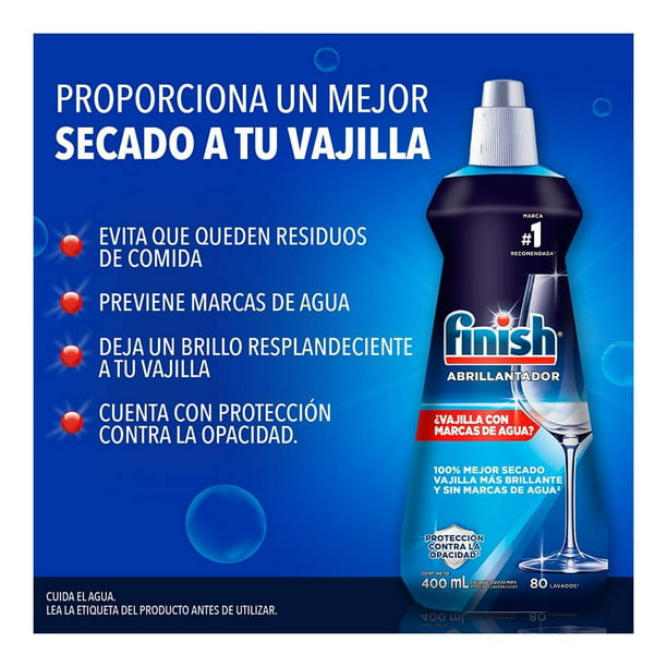 Abrillantador lavavajillas líquido Essential Finish - Botella 400 ml  (Mercadona): Precios y Opiniones