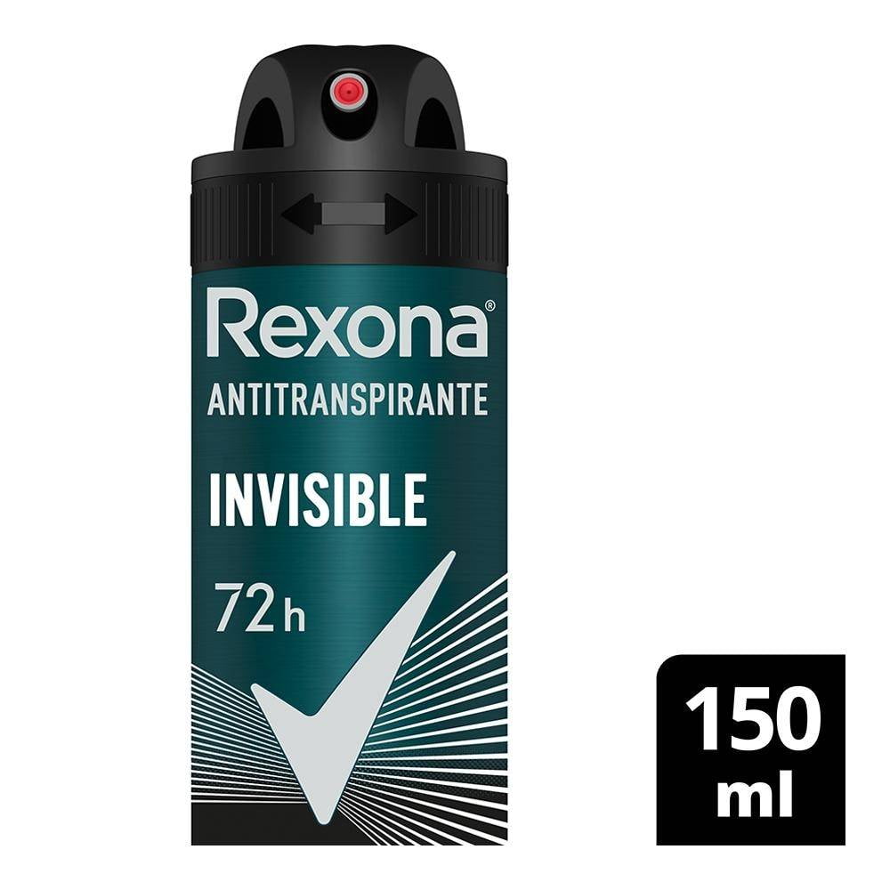 Antitranspirante Rexona Men invisible 150 ml | Walmart
