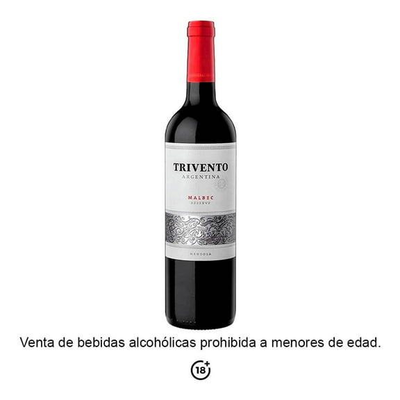 Vino Tinto Trivento Malbec Reserve 750 ml