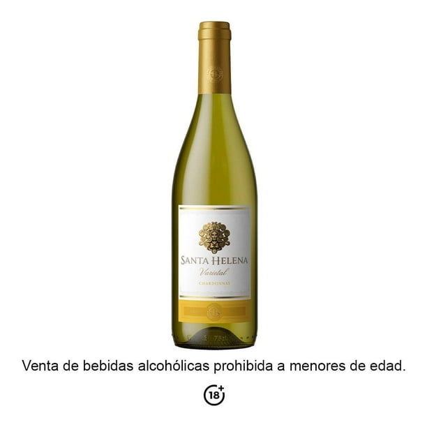 Chelín Penélope Abierto Vino blanco Santa Helena chardonnay 750 ml | Walmart