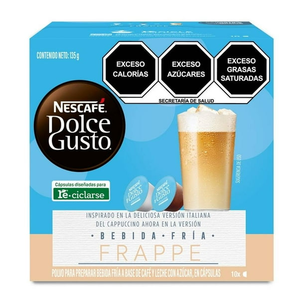 Cápsulas Nescafé Dolce Gusto 24 pzas de café y polvo para preparar