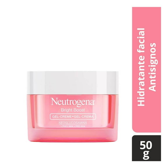 Crema facial Neutrogena Bright Boost en gel neoglucosamina 50 g