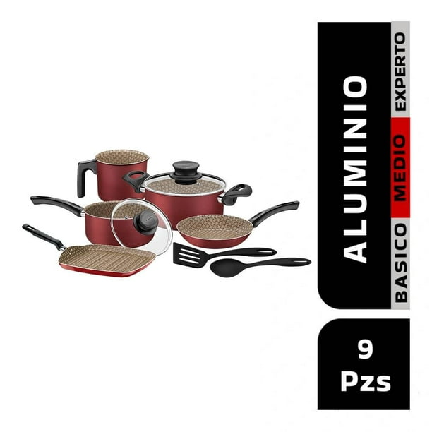 Batería de Cocina Acero Inoxidable Primaware 9 piezas - Tramontina