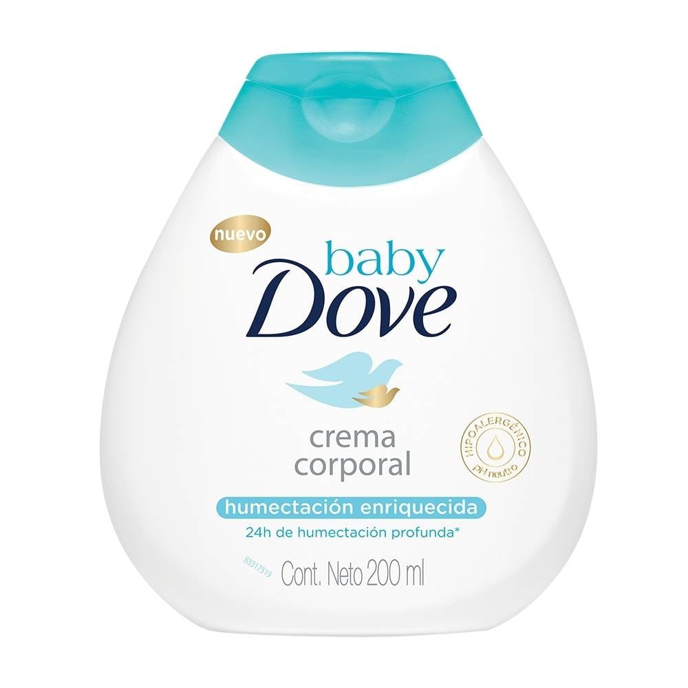 venganza famélico Larva del moscardón Crema corporal Baby Dove humectación enriquecida 200 ml | Walmart