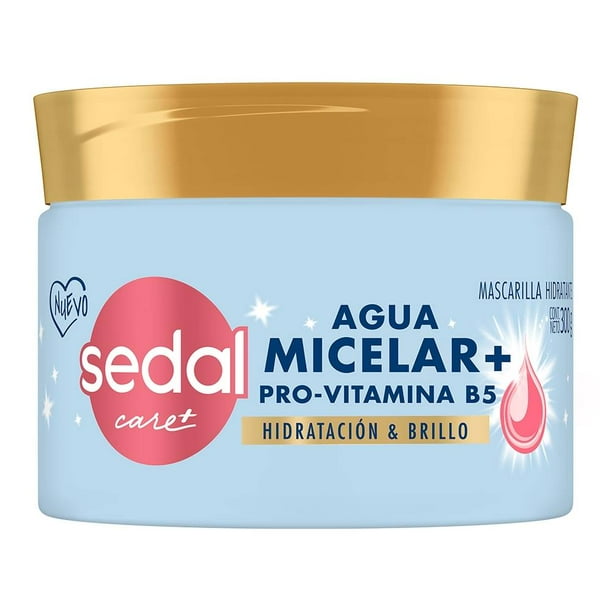 Mascarilla capilar Sedal care+ hidratación y brillo 300 g