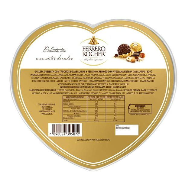 Caja Corazón Ferrero