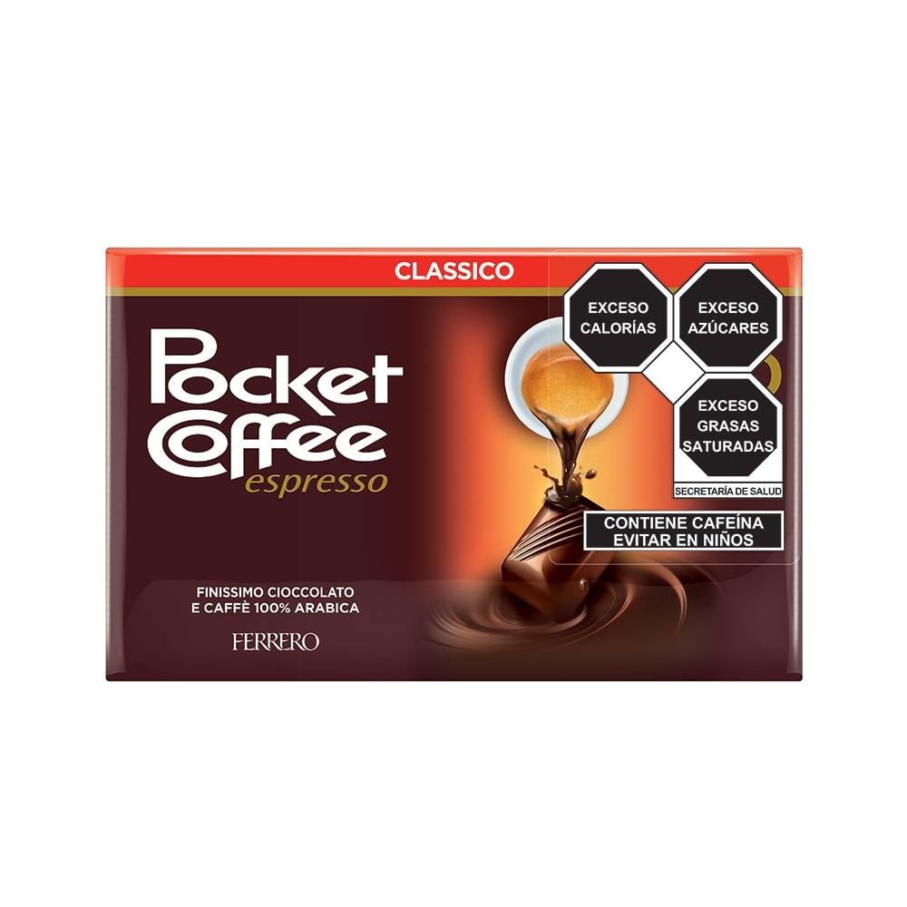 Chocolate Ferrero Pocket Coffee espresso 125 g