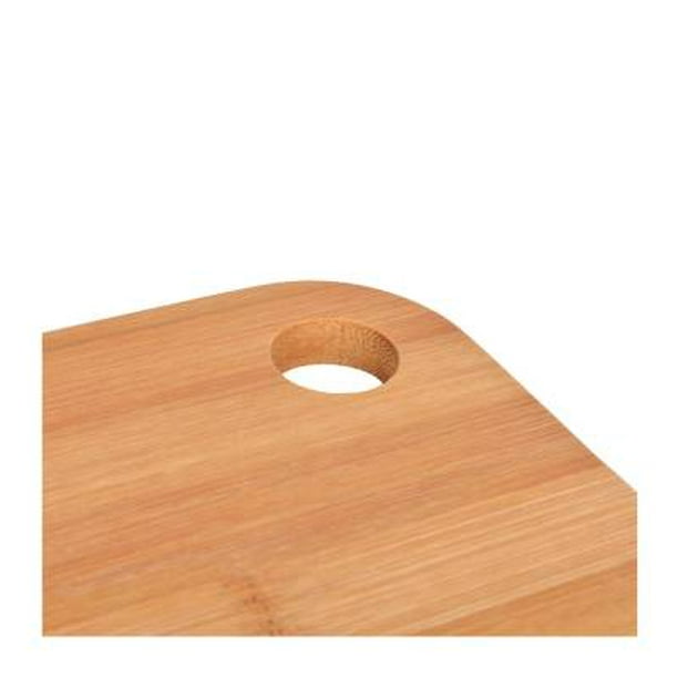 Tabla de cortar de madera de bambú (1, 13.75 x 8.25 pulgadas)