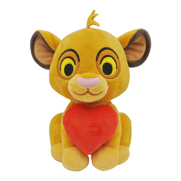 Peluche de San Valentín Disney Simba de San Valentín 22cm Color Multicolor