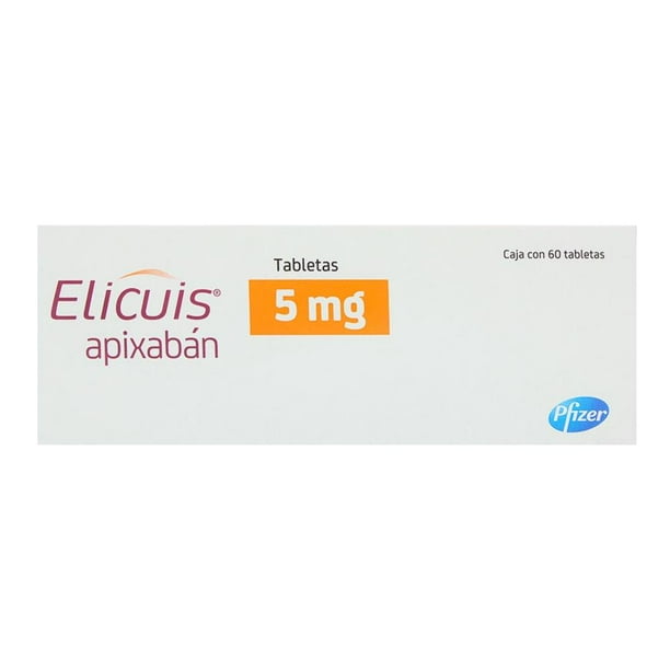 Elicuis 5 mg 60 tabletas | Bodega Aurrera en línea