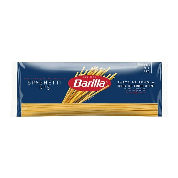 pasta barilla spaghetti no5 1 kg
