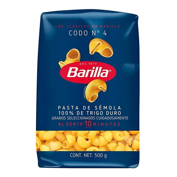 Sopa de codo Barilla No.4 500 g