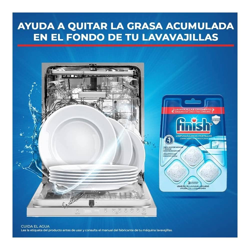limpia máquinas de lavavajillas