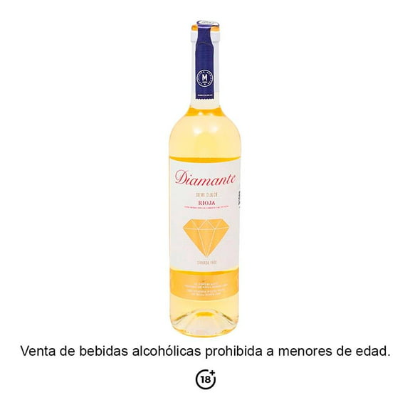 Vino Blanco Diamante Rioja Semidulce 750 ml