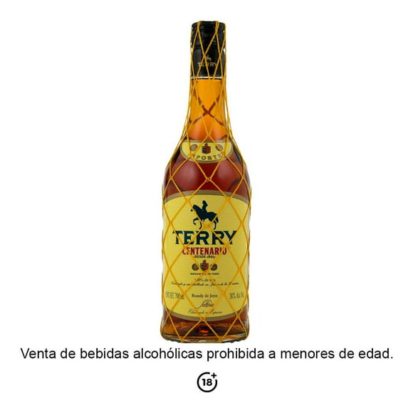 Brandy de jerez Terry Centenario 700 ml
