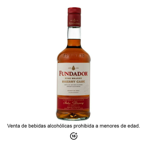 Brandy de Jerez Fundador Fundador solera reserva 700 ml