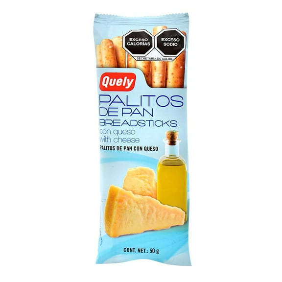Palitos de pan Quely con queso 50 g