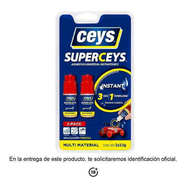 Pegamento Instantaneo Ceys Superceys Gota 3.5 gr 2 pzas