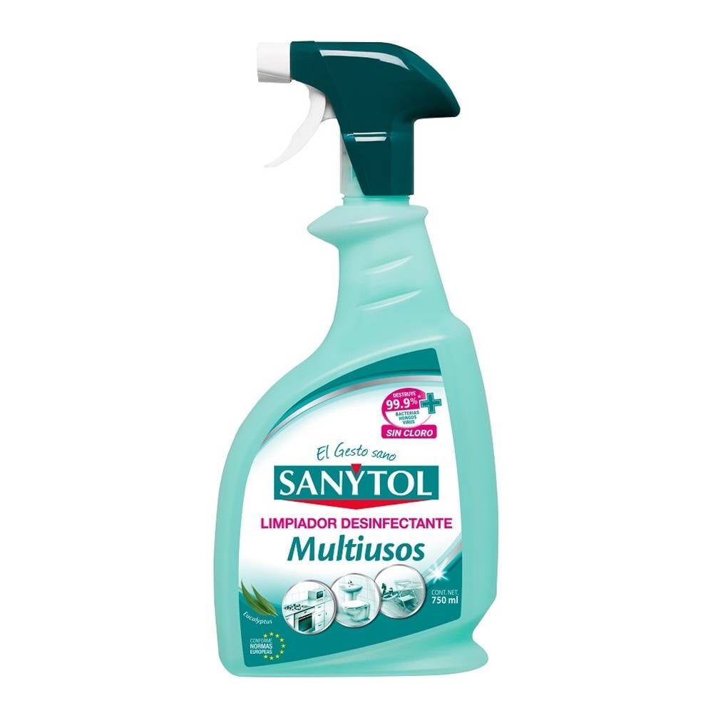 Desinfectante Multiuso SANYTOL Frasco con Gatillo 750ml