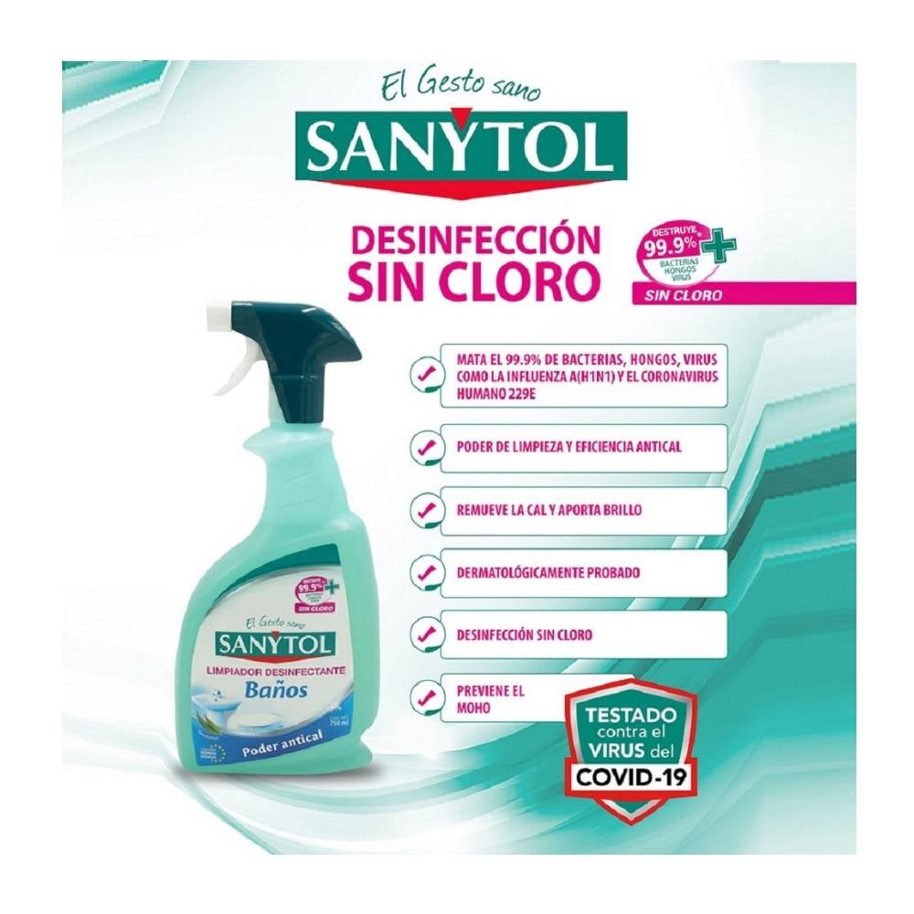 Sanytol Limpiador Desinfectante Baños Review