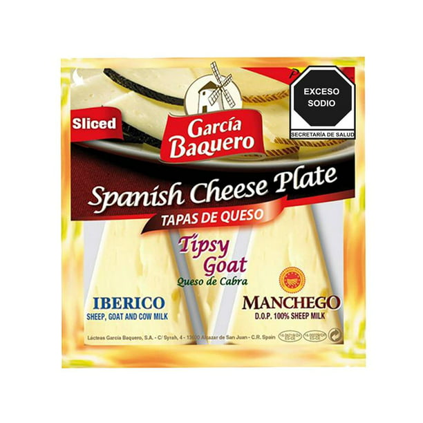Tapas de queso García Baquero ibérico 50 g + tipsy goat 50 g +