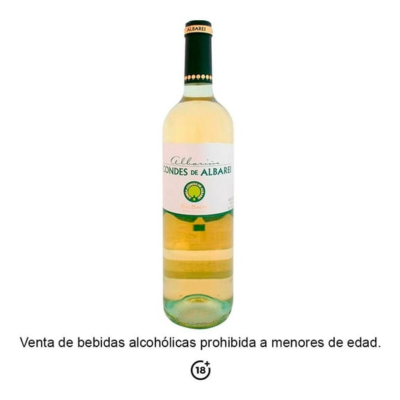 Vino Blanco Condes de Albarei albariño 750 ml
