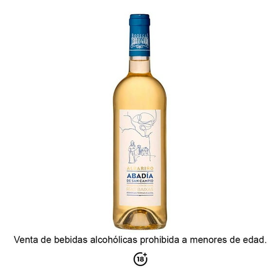 Vino Blanco Albariño Abadía de San Campio 750 ml