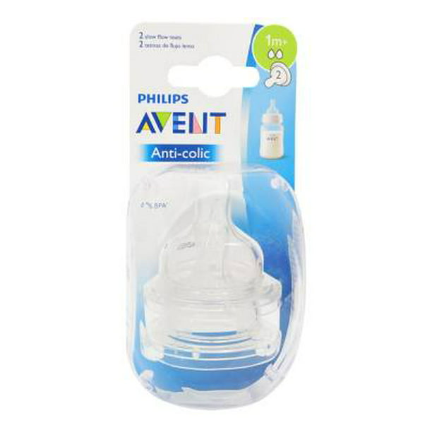 Comprar Philips Avent Tetina Anticólicos Liquidos Más Espesos +6m, 2  unidades al mejor precio