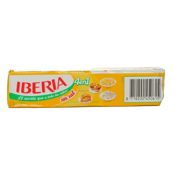 Margarina Iberia 4 en 1 sin sal 90 g