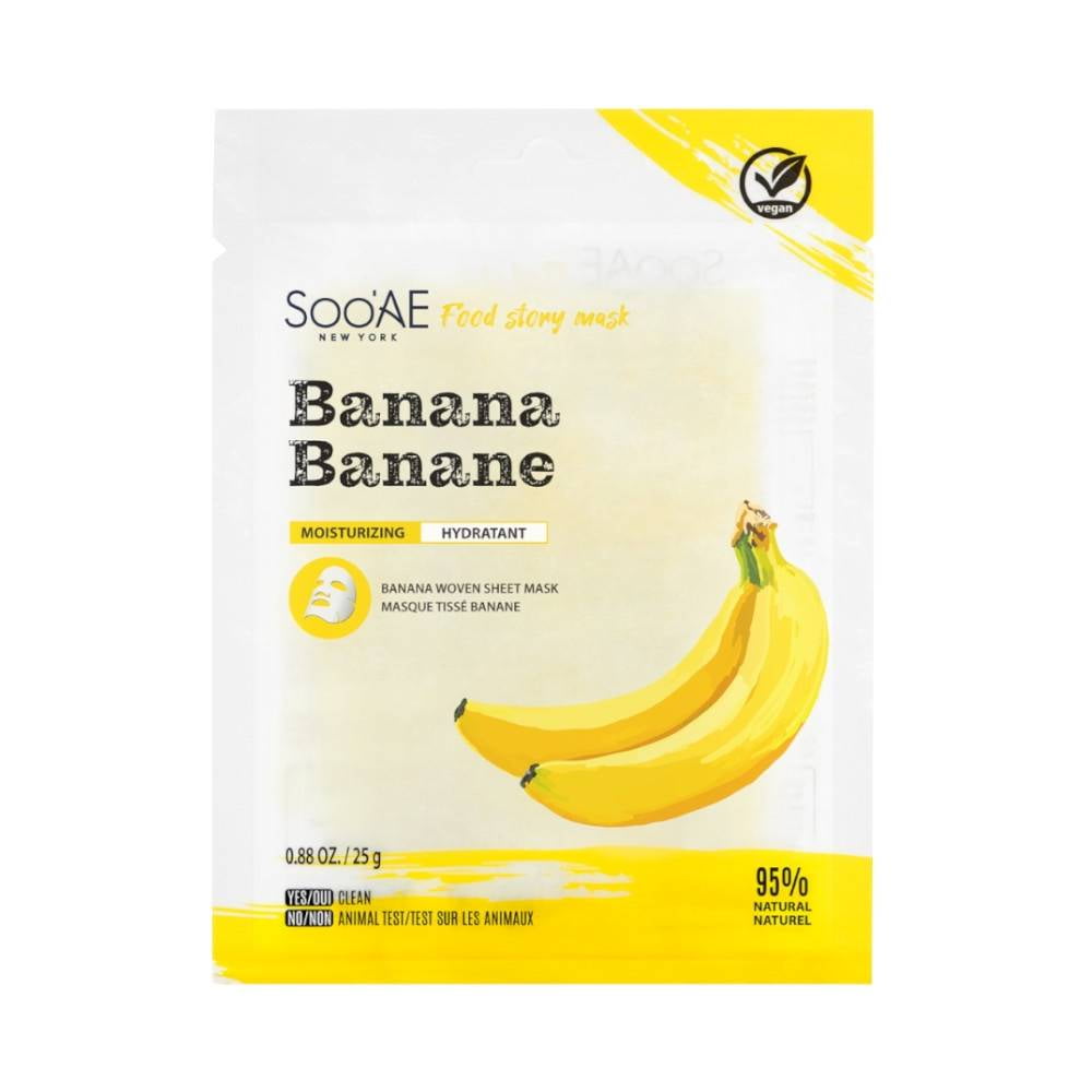Mascarilla facial Soo'AE New York food story banana 25 g