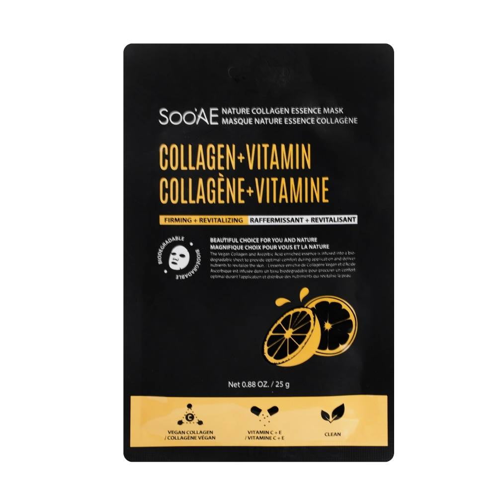 Mascarilla facial Soo'AE New York colágeno y vitamina E 25 g