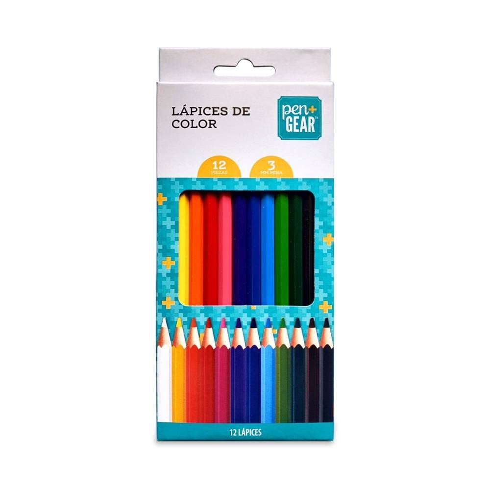 Caja metálica 36 lápices de Colores con mina Grande Ø3,3 mm 213