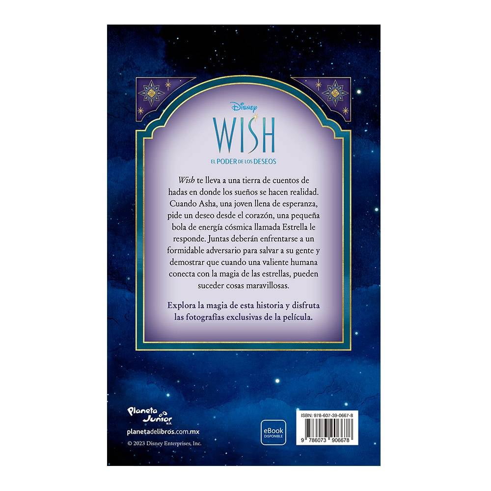 Wish Libro de Arte y Deseos Planeta México Disney