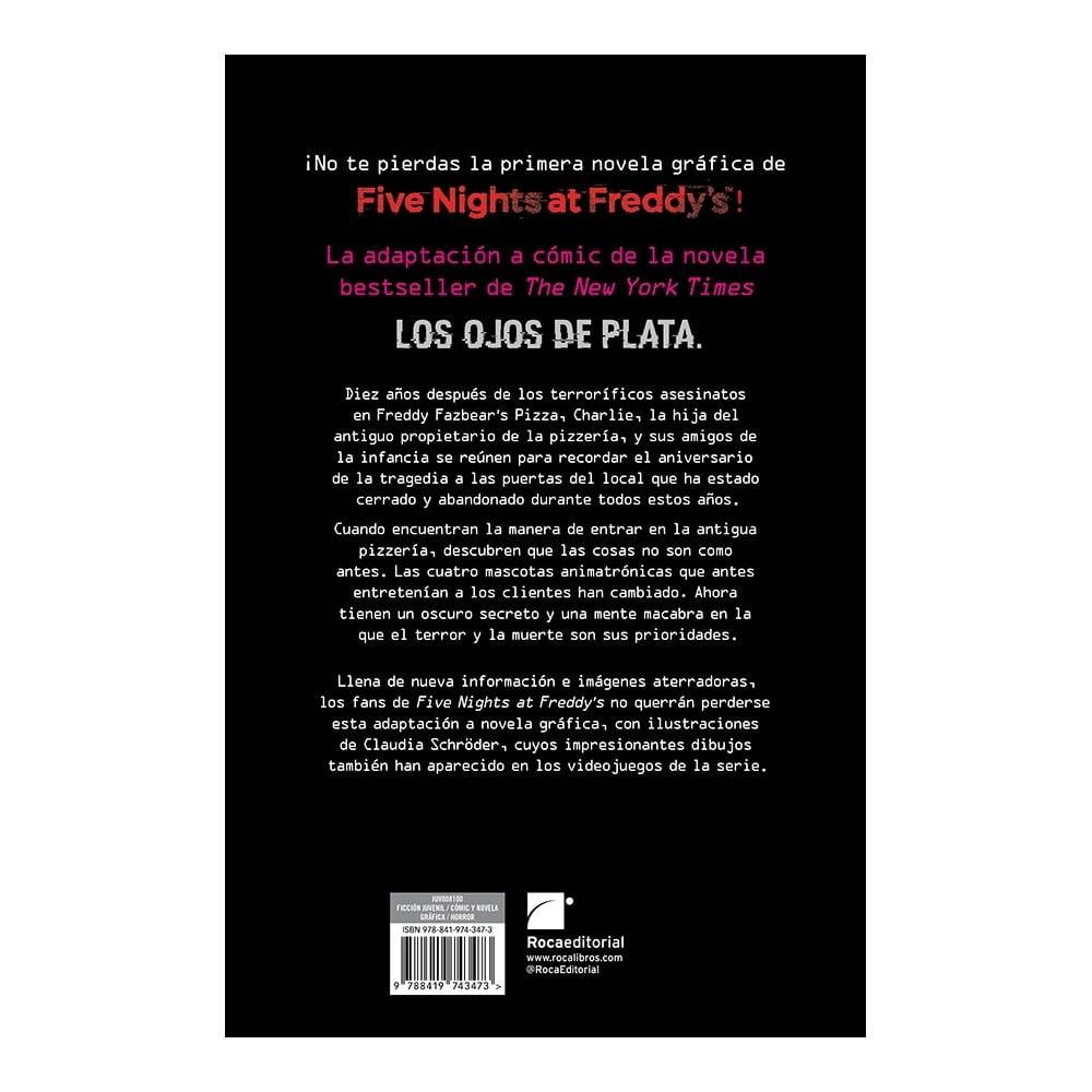 LOS OJOS DE PLATA FIVE NIGHTS AT FREDDY'S SCOTT CAWTHON - LIBRO NUEVO EN  ESPAÑOL