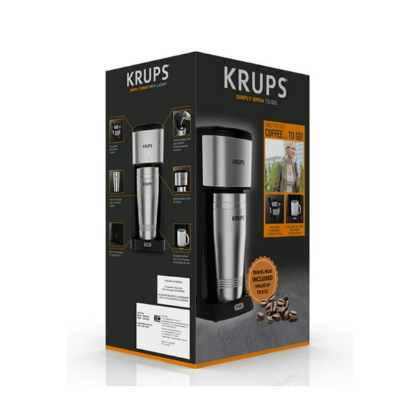  Krups Simply Brew - Cafetera de goteo de acero