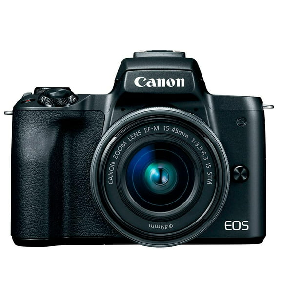 cámara canon m50 mark ii mirrorless con efm 1545 mm