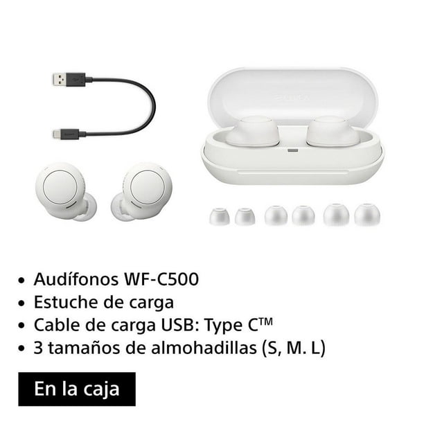 Audífonos True Wireless Sony WF-C500/WZ UC