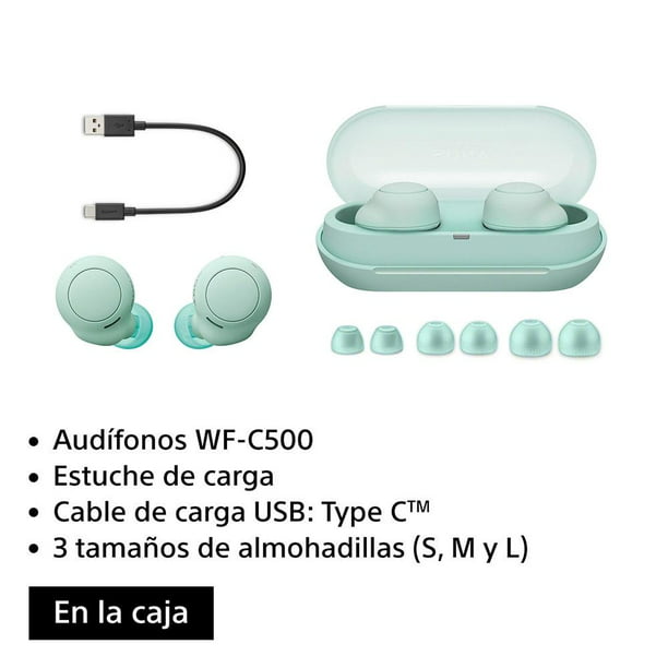 Audífonos internos inalámbricos Bluetooth® WF-C500