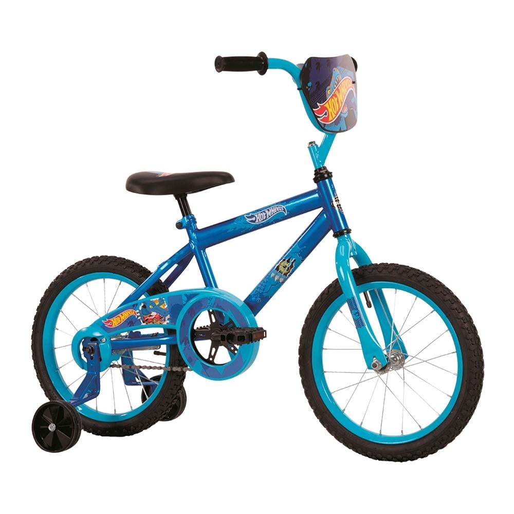espejo traje Promesa Bicicleta Huffy Hot Wheels Rodada 16 Azul | Walmart