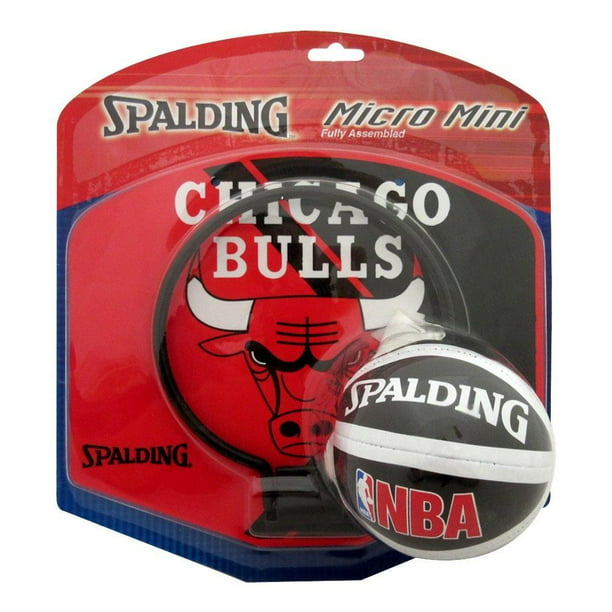 Tablero de básquetbol Spalding NFL Chicago Bulls con balón | Walmart